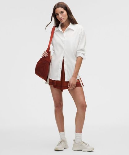 “ Chemise LuluLinen dÃ©contractÃ©e Ã  manches longuess â€“ Taille S - lululemon - Modalova