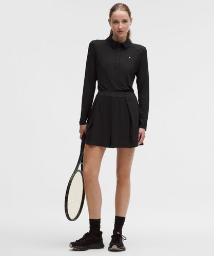 “ Polo manches longues Ã  sÃ©chage rapide Ourlet droits â€“ Taille 0 - lululemon - Modalova