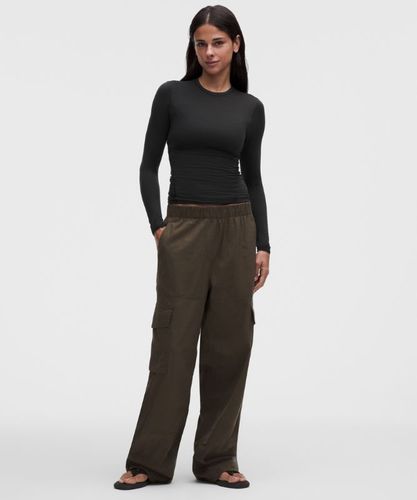 “ Haut manches longues Wundermost Ã  col rond en Ultra-Soft Nulus â€“ Taille L - lululemon - Modalova