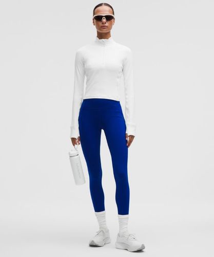 “ Haut It's Rulu demi-zippÃ© courts â€“ Blanc â€“ Taille XL - lululemon - Modalova