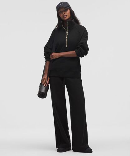 “ Sweat demi-zippÃ© Scuba Oversized Ã  col cheminÃ©e Longs â€“ Noir//Ã‰ â€“ Taille XL/2XL - lululemon - Modalova