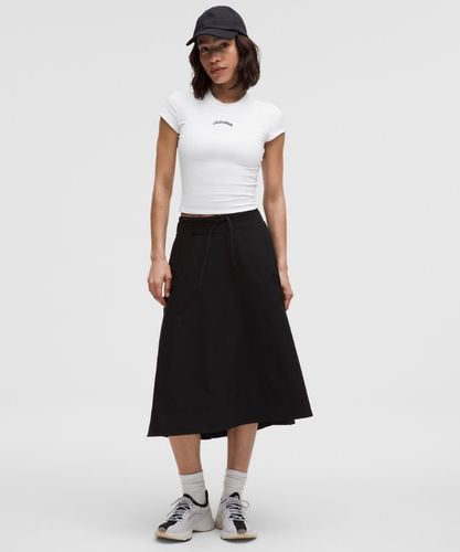 “ Baby tee en coton biologique Collegiates â€“ Blanc/Noir â€“ Taille XL - lululemon - Modalova