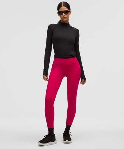 “ It's Rulu Cropped Half Zip Chevrons â€“ Noir â€“ Taille L - lululemon - Modalova
