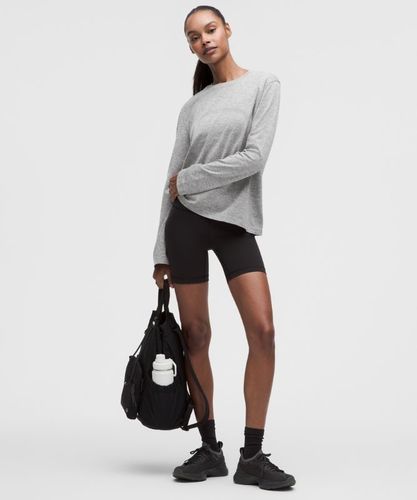 “ T-Shirt manches longues Swiftly Relaxed Nouvelle coupes â€“ Blanc â€“ Taille 2 - lululemon - Modalova