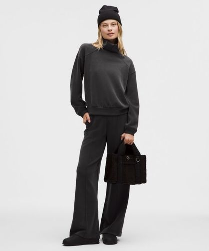 “ Pull Ã  col montant brossÃ©s â€“ Noir â€“ Taille M - lululemon - Modalova