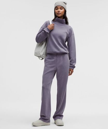 “ Pull Ã  col montant brossÃ©s â€“ Violet â€“ Taille XL - lululemon - Modalova