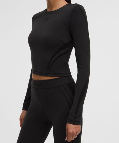 “ Haut Wunder Train court Ã  manches longues FloquÃ©s â€“ Taille 14 - lululemon - Modalova