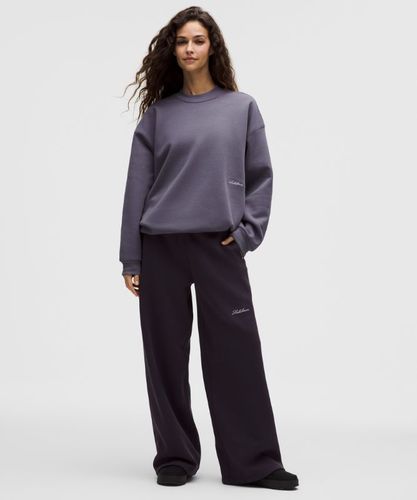 “ Sweat Big Cozy oversize Ã  col ronds â€“ Violet â€“ Taille L - lululemon - Modalova