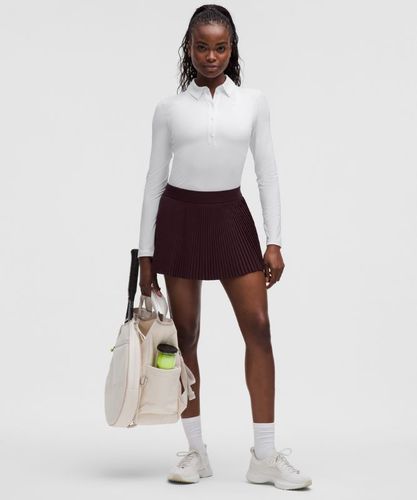 “ Polo manches longues Ã  sÃ©chage rapide Ourlet droits â€“ Taille 6 - lululemon - Modalova