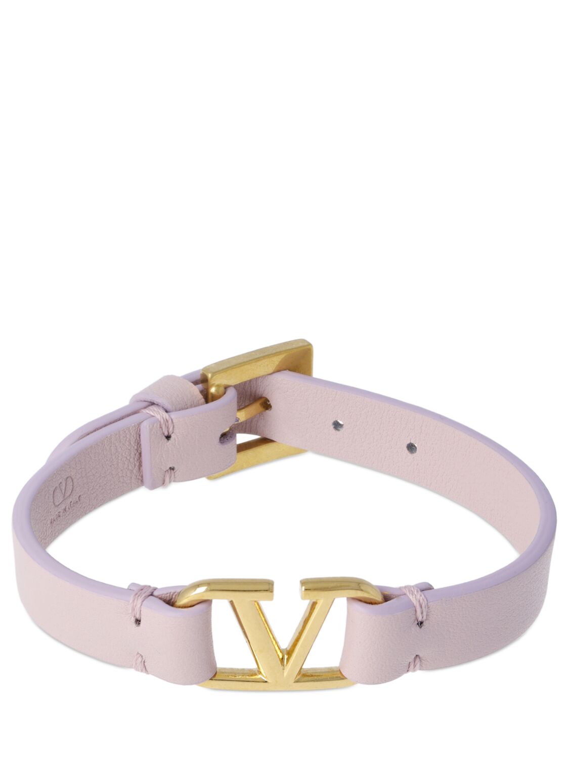 Bracelet En Cuir V Logo - VALENTINO GARAVANI - Modalova