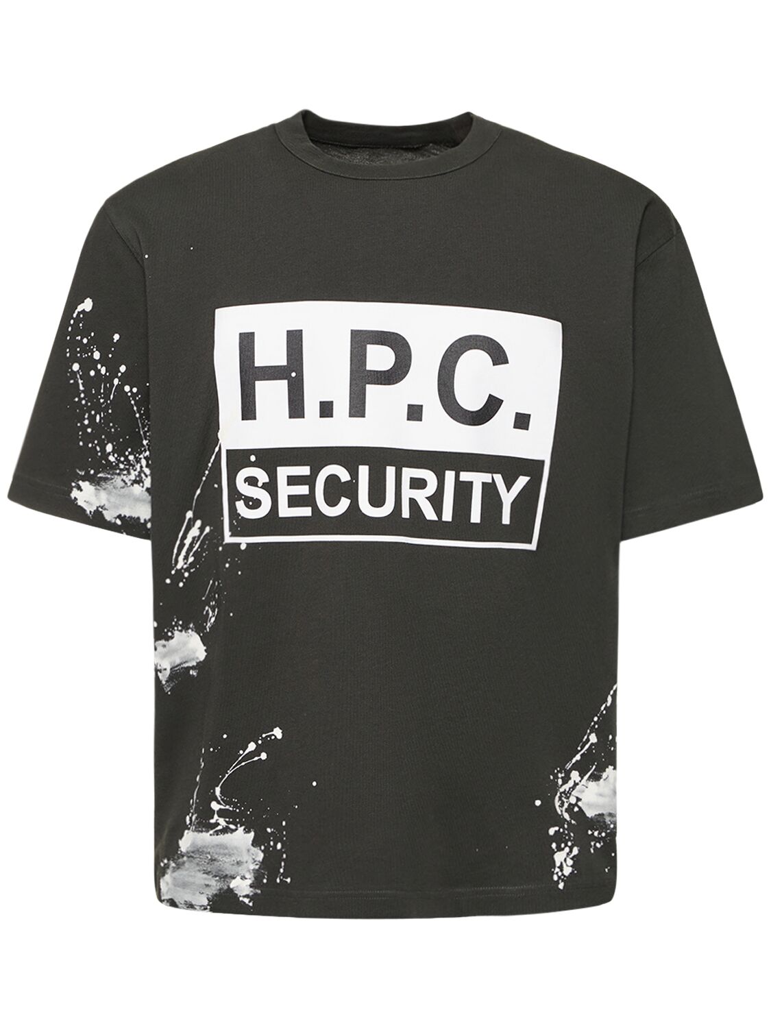 T-shirt En Jersey De Coton Imprimé H.p.c - HERON PRESTON - Modalova