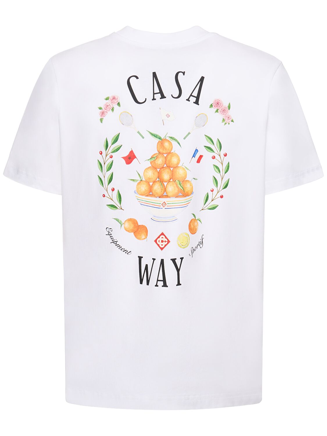 T-shirt En Coton Biologique Casa Way - CASABLANCA - Modalova