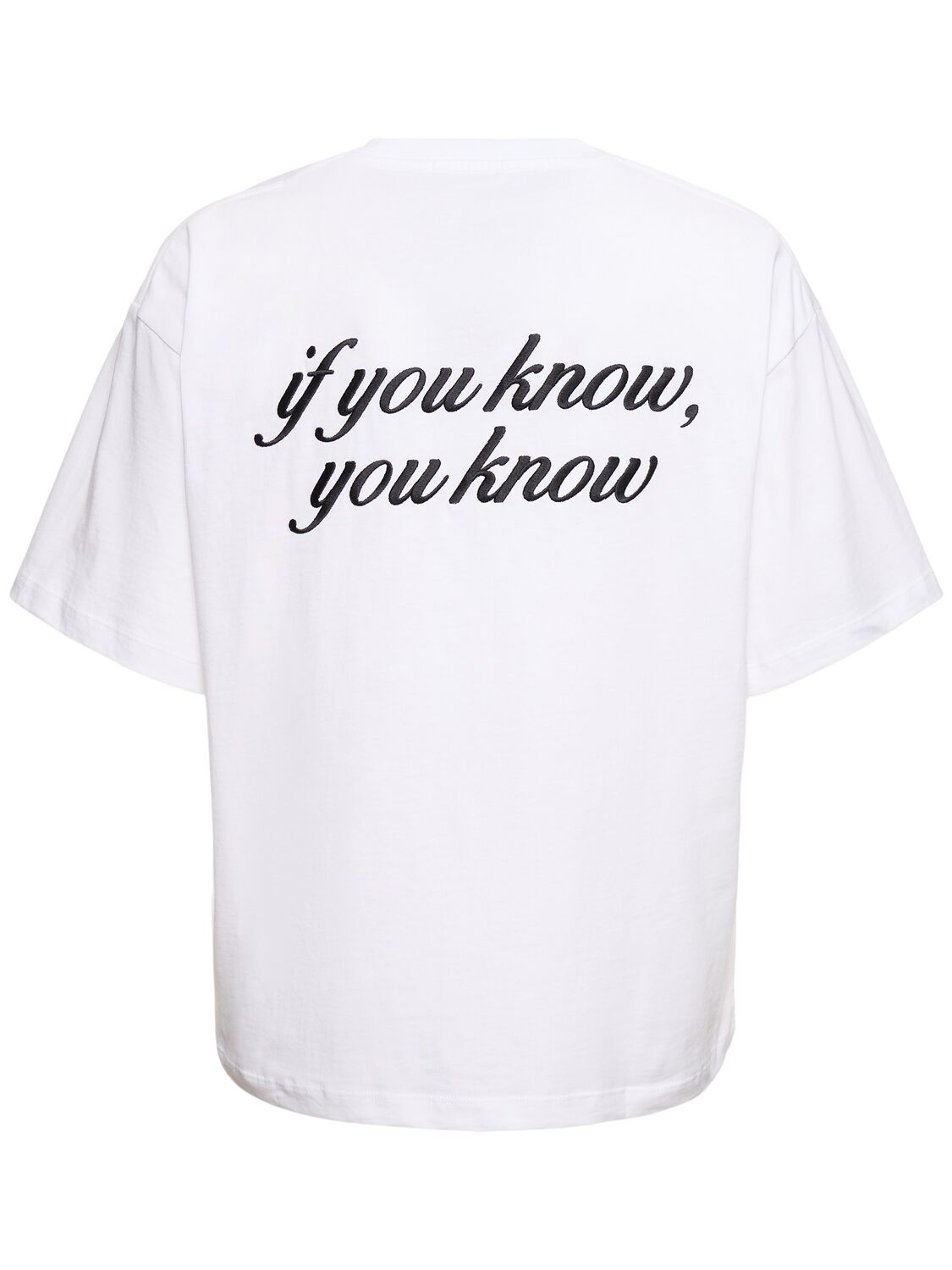 T-shirt Brodé If You Know You Know - GARMENT WORKSHOP - Modalova