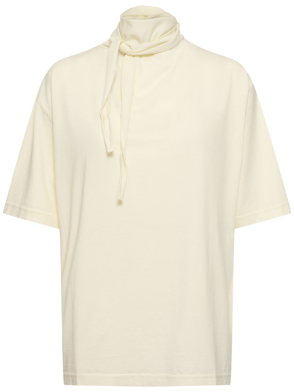T-shirt En Coton Avec Foulard - LEMAIRE - Modalova