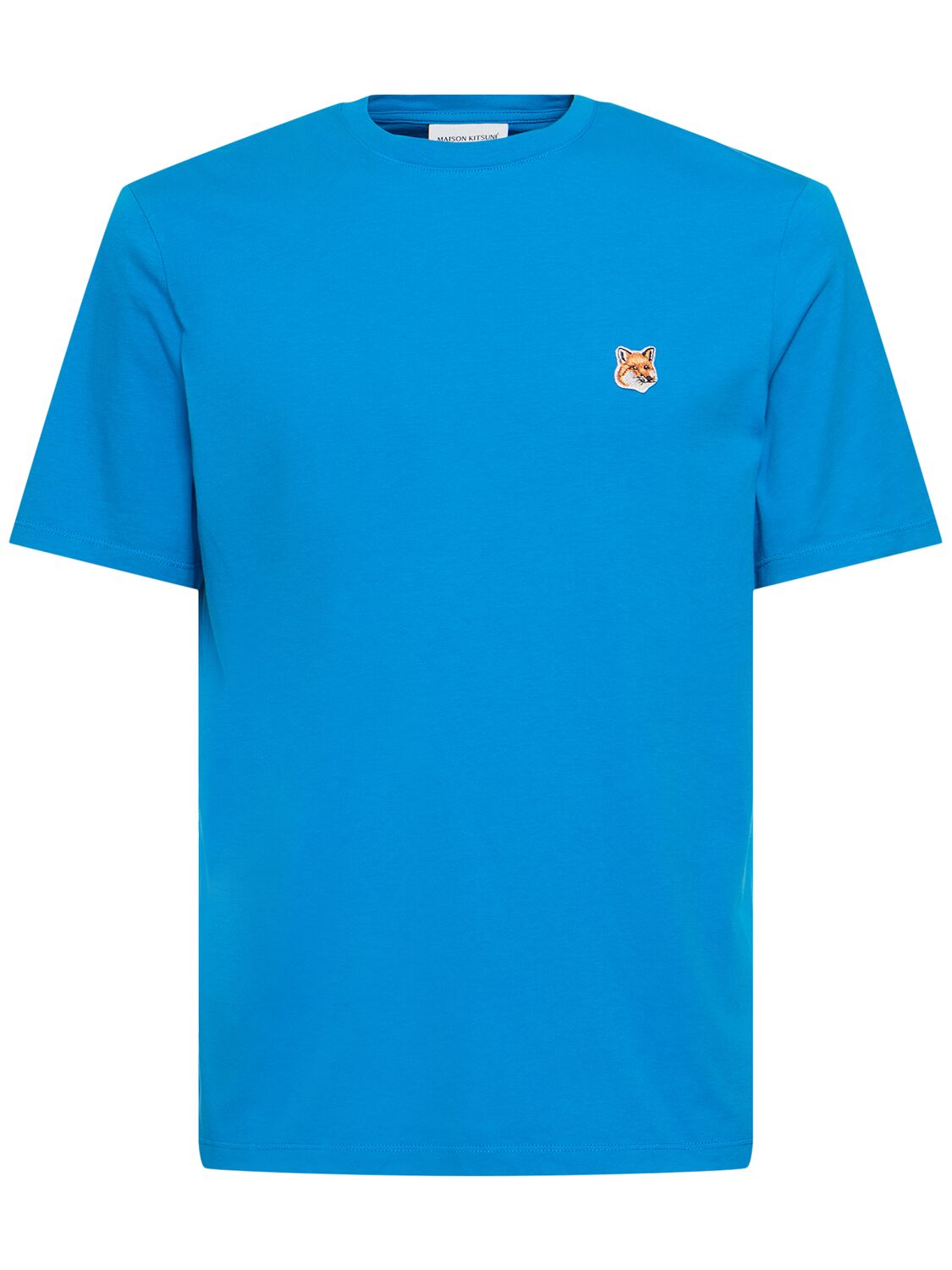 T-shirt Regular Avec Patch Tête De Renard - MAISON KITSUNÉ - Modalova