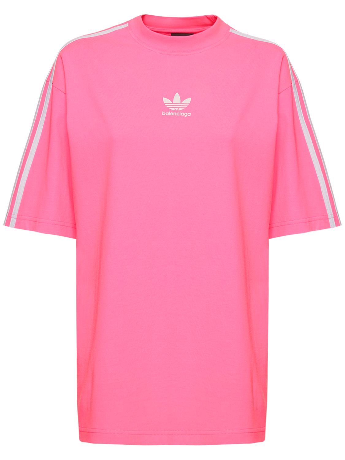 T-shirt Medium Fit En Coton Adidas - BALENCIAGA - Modalova
