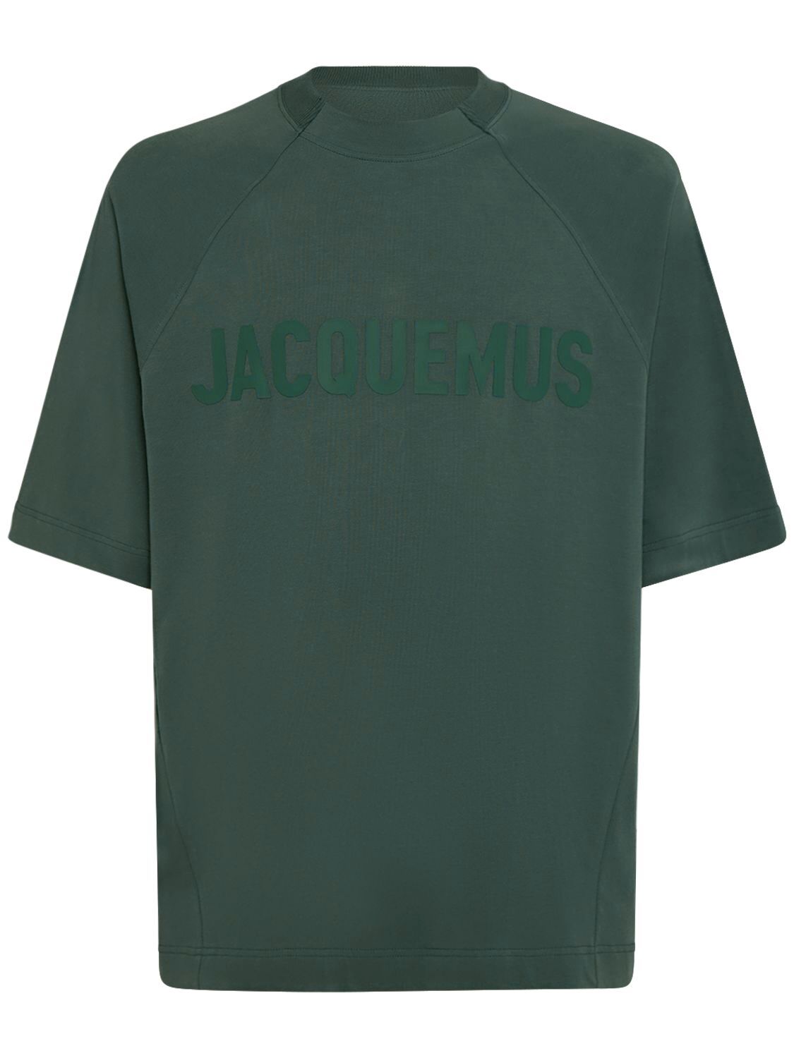 T-shirt En Coton Le Tshirt Typo - JACQUEMUS - Modalova