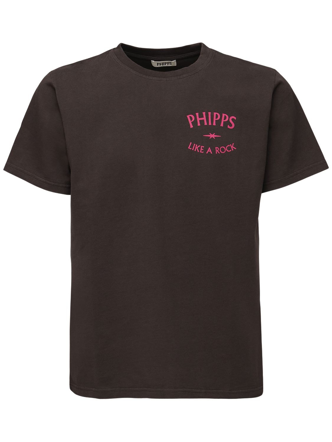 T-shirt En Jersey De Coton Biologique Imprimé - PHIPPS - Modalova