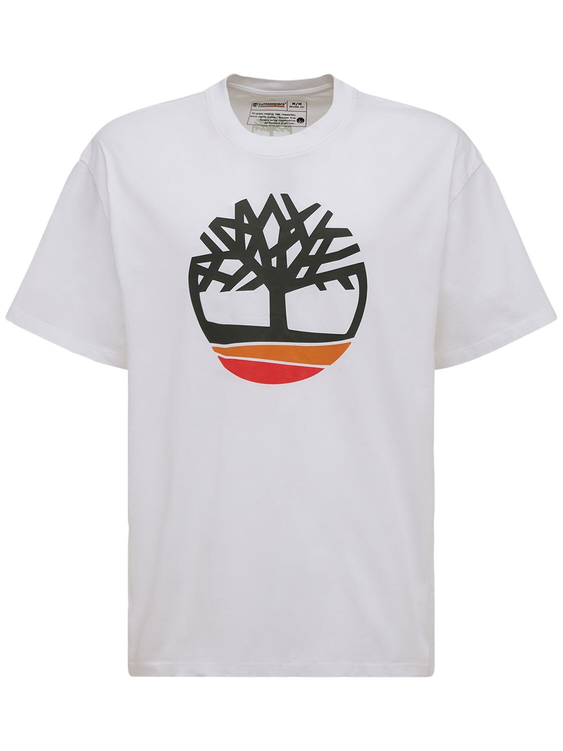 T-shirt En Coton Biologique À Logo - RAEBURN X TIMBERLAND - Modalova
