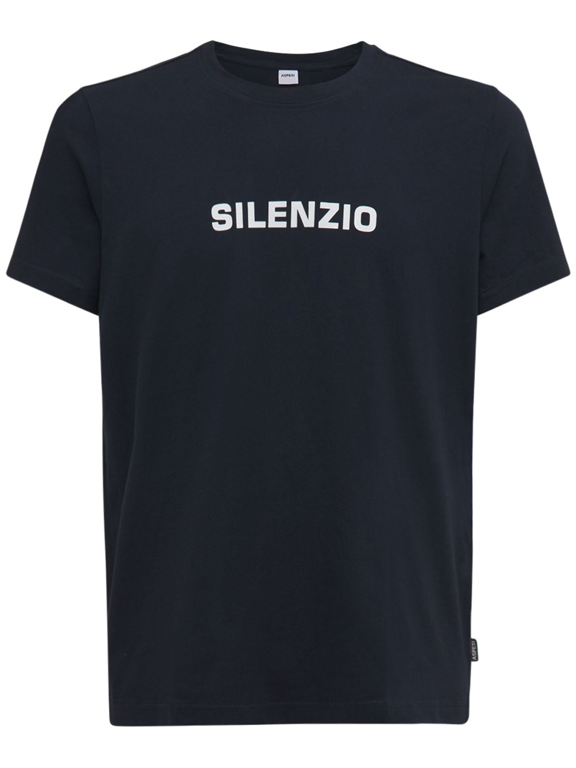 T-shirt En Coton Imprimé Silienzio - ASPESI - Modalova