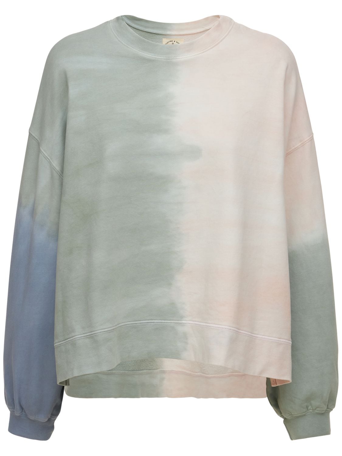 Sweat-shirt En Coton Mélangé Color-block Neil - ELECTRIC & ROSE - Modalova