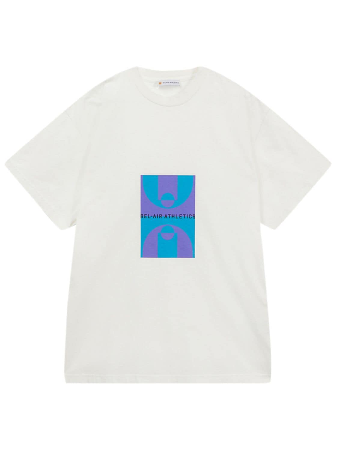 T-shirt En Coton Imprimé Court - BEL-AIR ATHLETICS - Modalova