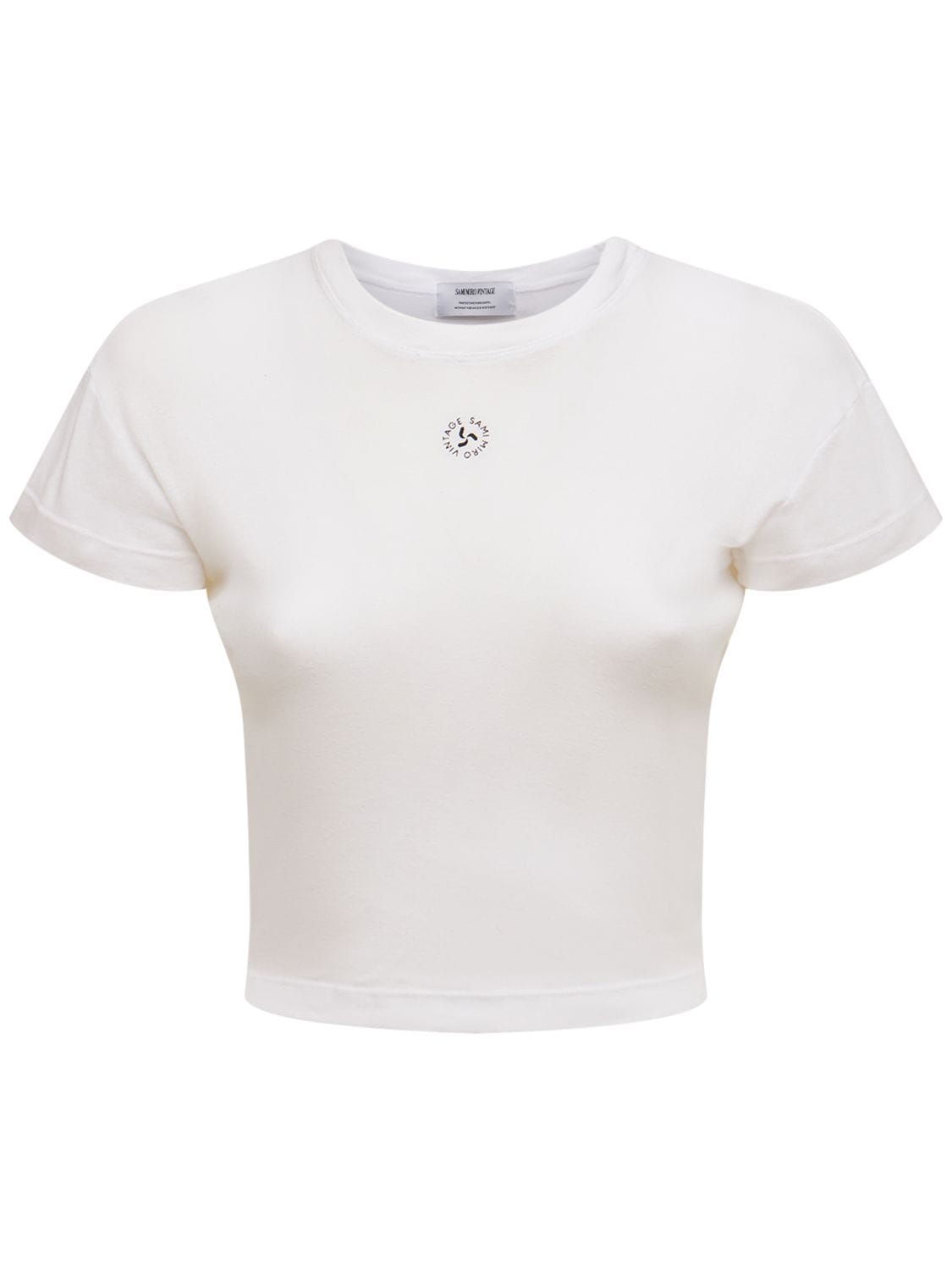 T-shirt En Coton Biologique Et Chanvre - SAMI MIRO VINTAGE - Modalova