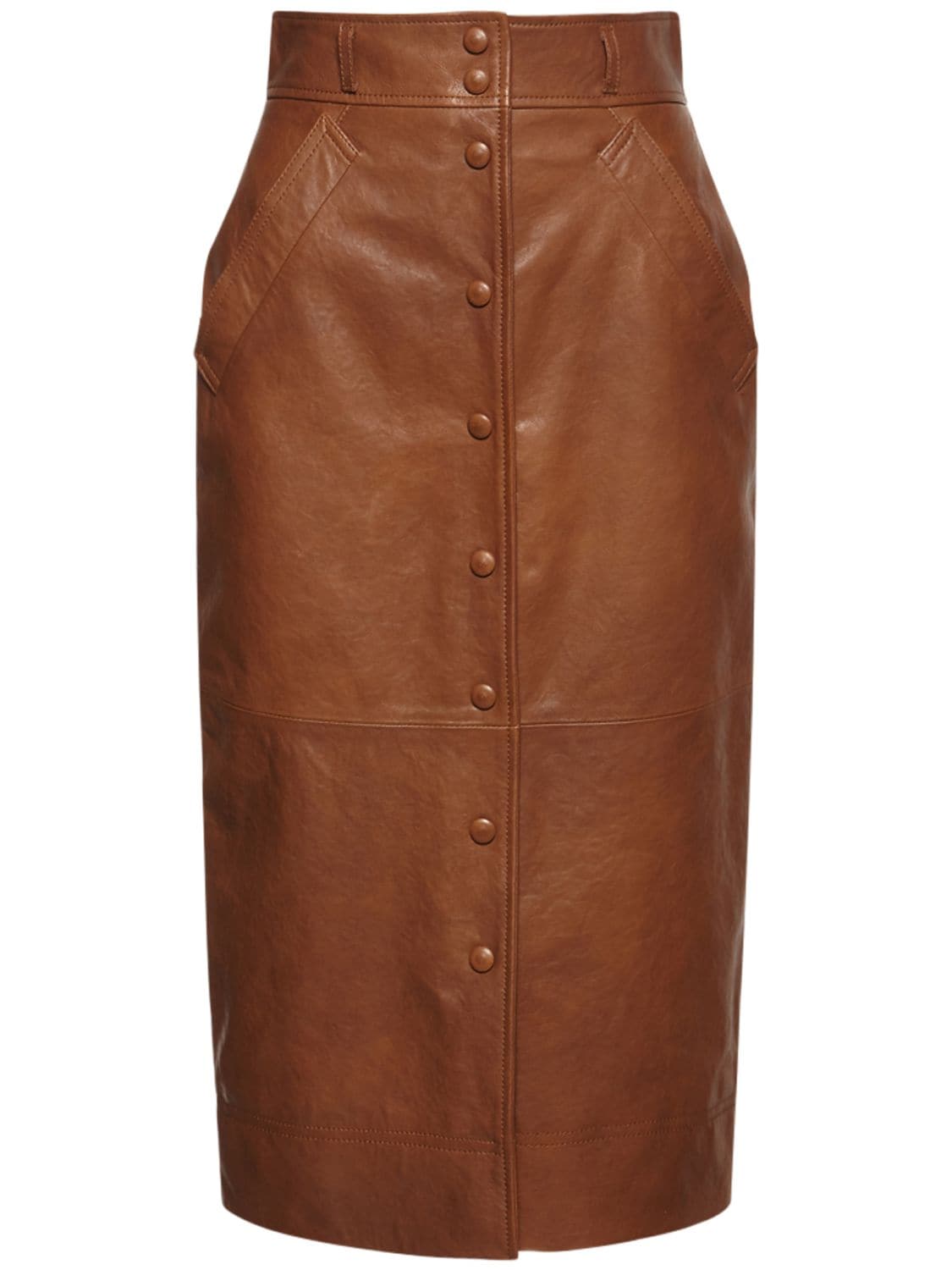Femme Leather Skirts Rouge Taille: 38 FR Miinto Femme Vêtements Jupes Jupes en cuir 