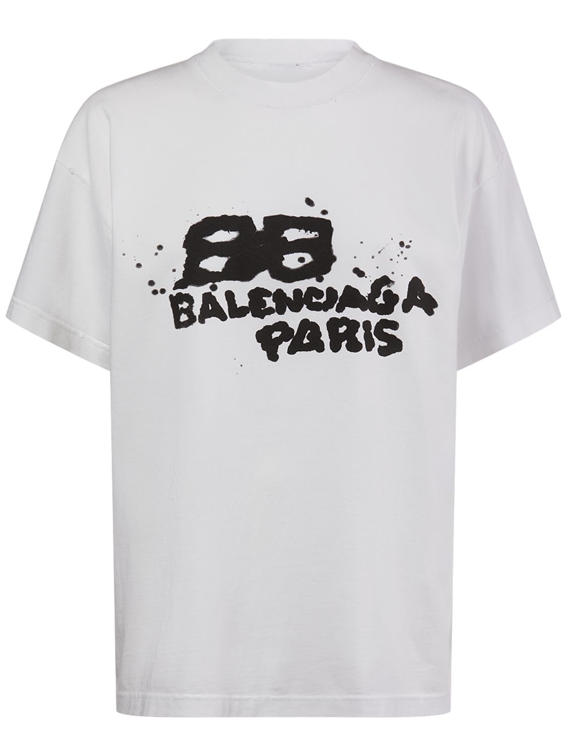 T-shirt En Coton - BALENCIAGA - Modalova