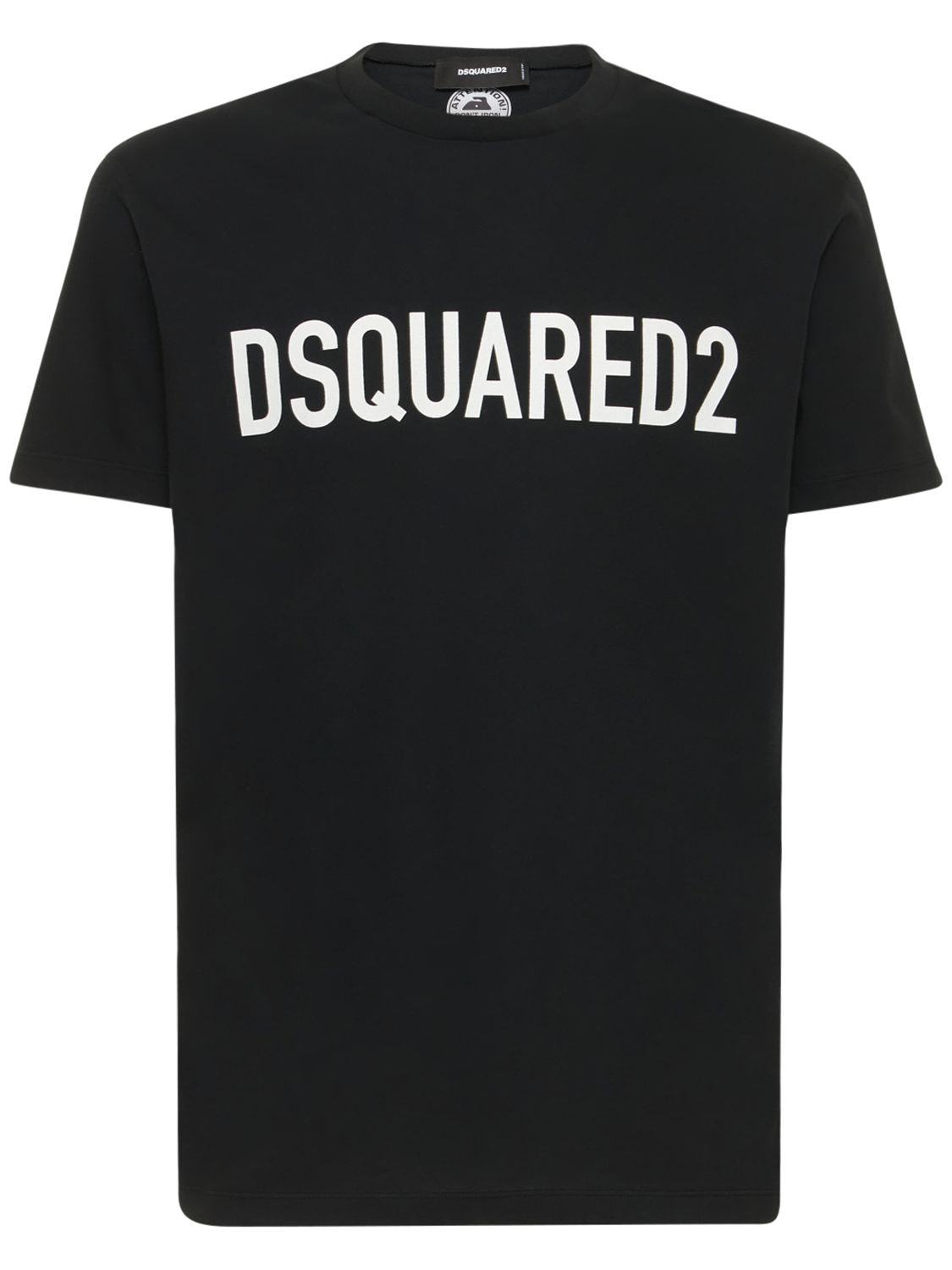 T-shirt En Jersey De Coton À Logo - DSQUARED2 - Modalova