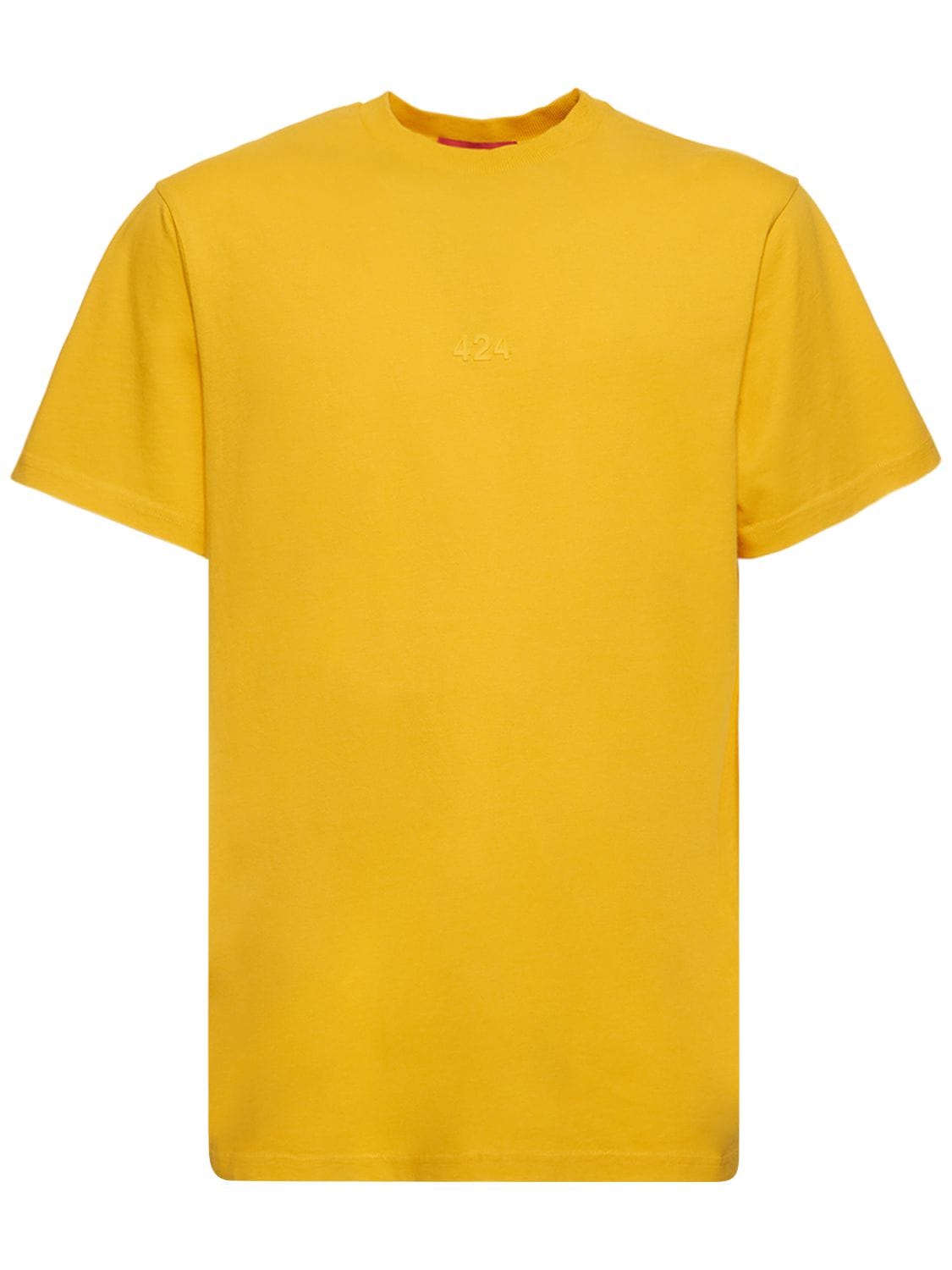 T-shirt En Jersey De Coton Imprimé Logo - 424 - Modalova