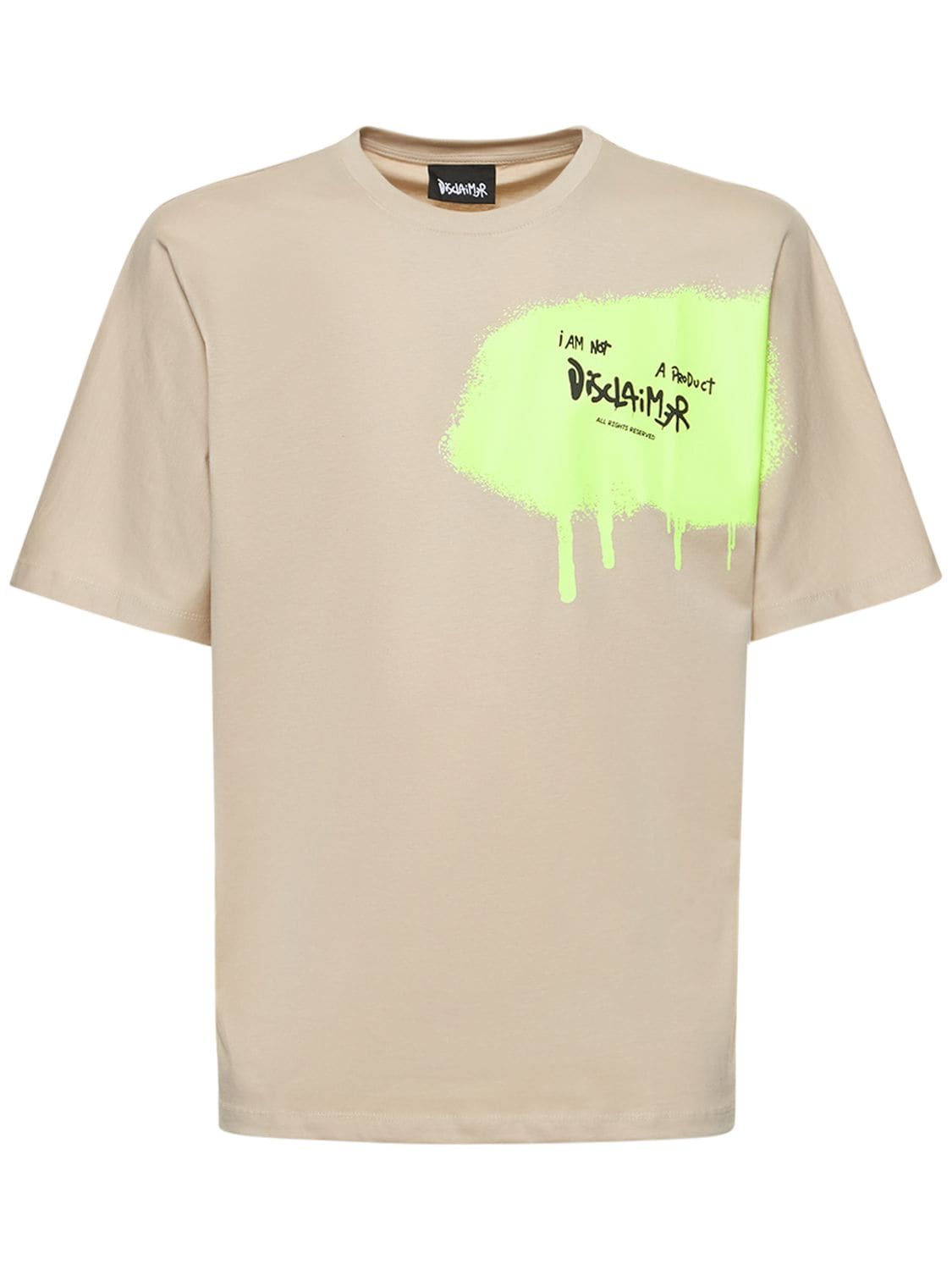T-shirt En Coton À Logo Peint - DISCLAIMER - Modalova