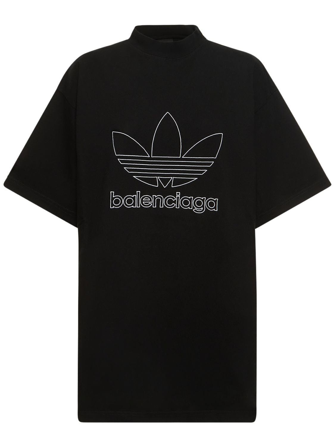 T-shirt Oversize En Coton Adidas - BALENCIAGA - Modalova