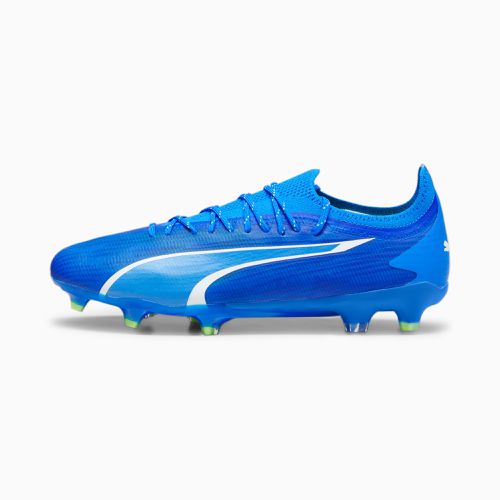 Chaussures de football ULTRA ULTIMATE FG/AG, Bleu/Vert/Blanc - PUMA - Modalova