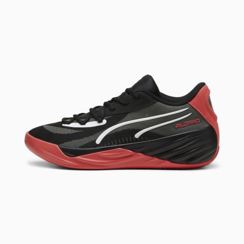 Chaussures de basketball All-Pro NITRO™, Noir/Rouge - PUMA - Modalova