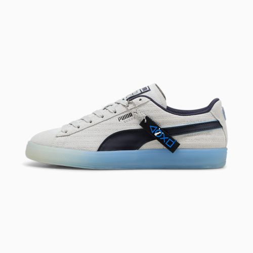 Chaussure Sneakers Suede x PLAYSTATION, Gris/Bleu - PUMA - Modalova