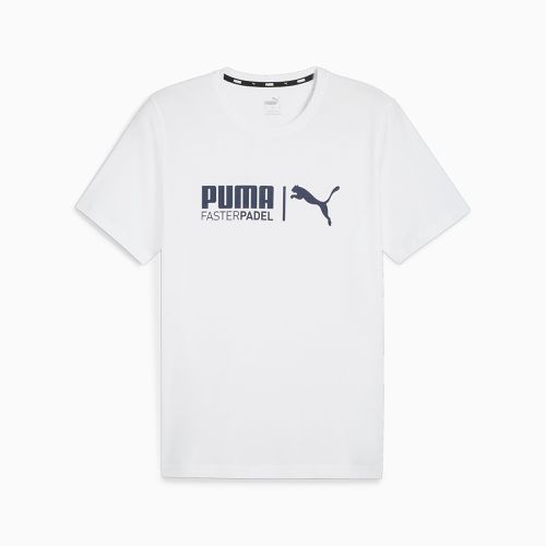 T-Shirt de padel teamLIGA Homme, Blanc - PUMA - Modalova