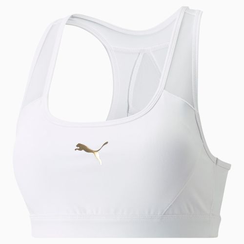 Soutien-gorge d’entraînement en maille x PAMELA REIF maintien moyen, Blanc, Taille L, Vêtements - PUMA - Modalova