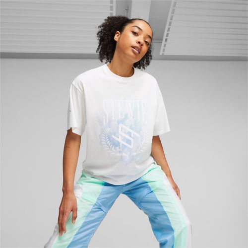Chaussure T-Shirt de basketball STEWIE x WATER , Blanc - PUMA - Modalova