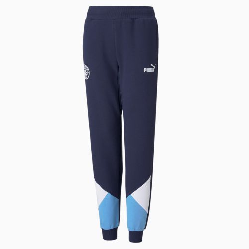 Pantalon de survêtement de football Man City FtblCulture enfant et adolescent, Bleu/Blanc, Taille 116, Vêtements - PUMA - Modalova