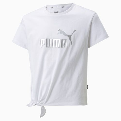 Chaussure T-Shirt Essentials+ Logo Knotted enfant et adolescent, Blanc, Taille 13-14Y, Chaussures - PUMA - Modalova