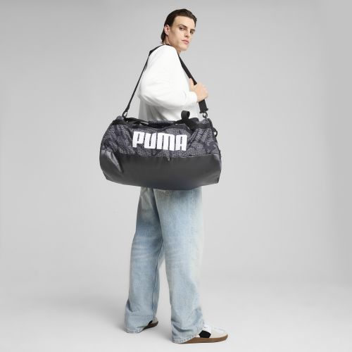 Sac de sport taille moyenne à motif intégral Challenger (58 L), Accessoires, Noir, OSFA - PUMA - Modalova