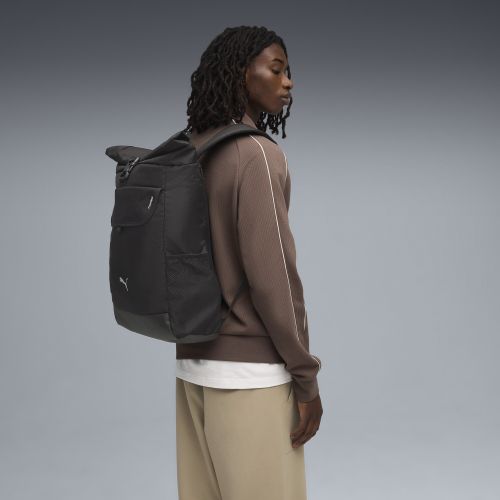 Sac à dos avec rabat supérieur roulé TECH (26 L), Accessoires, Noir, OSFA - PUMA - Modalova