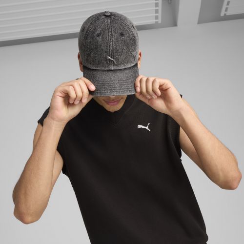 Casquette dad à logo en métal WARDROBE ESS, Accessoires, Noir, L - PUMA - Modalova