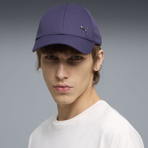 Casquette de baseball à logo Cat en métal ESS, Accessoires, Violet, OSFA - PUMA - Modalova