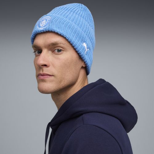 Bonnet Essentials Manchester City Unisexe, Accessoires, Bleu, OSFA - PUMA - Modalova