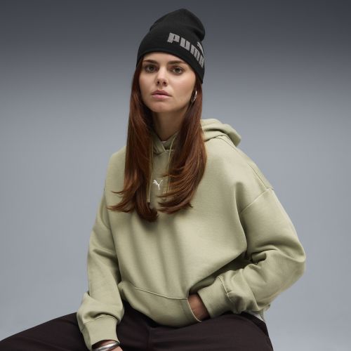 Bonnet sans revers à couronne mi-haute Essentials, Accessoires, Noir, OSFA - PUMA - Modalova