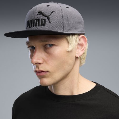 Casquette à visière plate et logo N° 1 Essentials, Accessoires, Gris, OSFA - PUMA - Modalova
