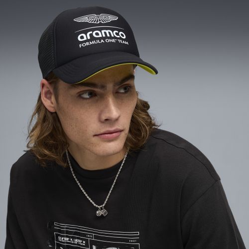 Casquette camionneur x ASTON MARTIN ARAMCO F1® TEAM, Accessoires, Noir, OSFA - PUMA - Modalova