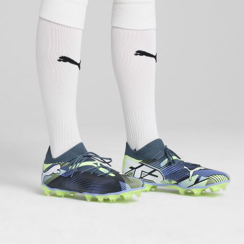 Chaussures de football FUTURE 7 MATCH FG/AG Unisexe, Chaussures, Gris, 39 - PUMA - Modalova